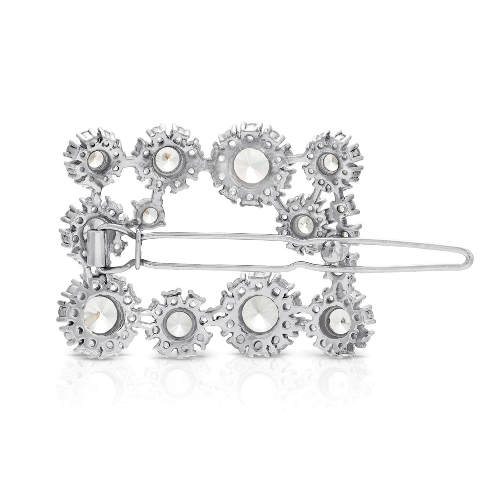SSA210043-Cubic Zirconia Stone Brass Metal