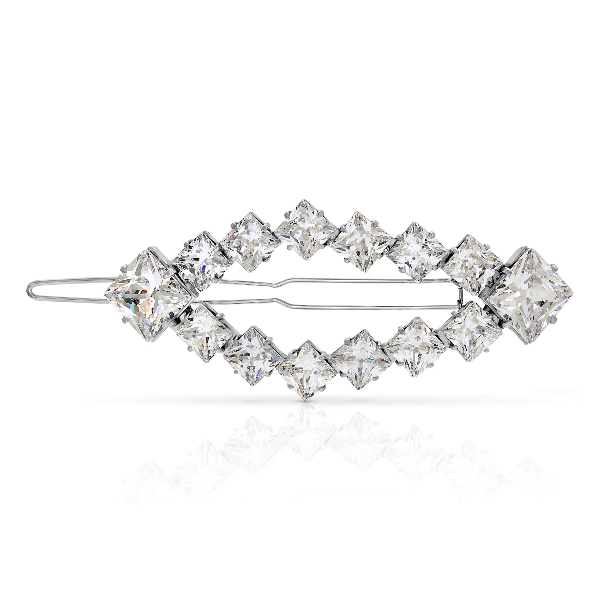 SSA210031-Cubic Zirconia Stone Brass Metal
